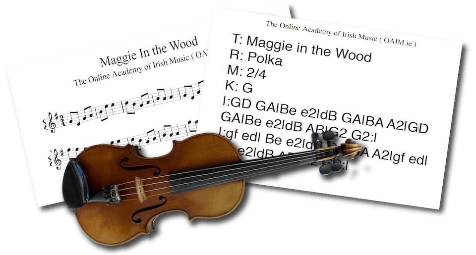 Maggie in the woods sheet music