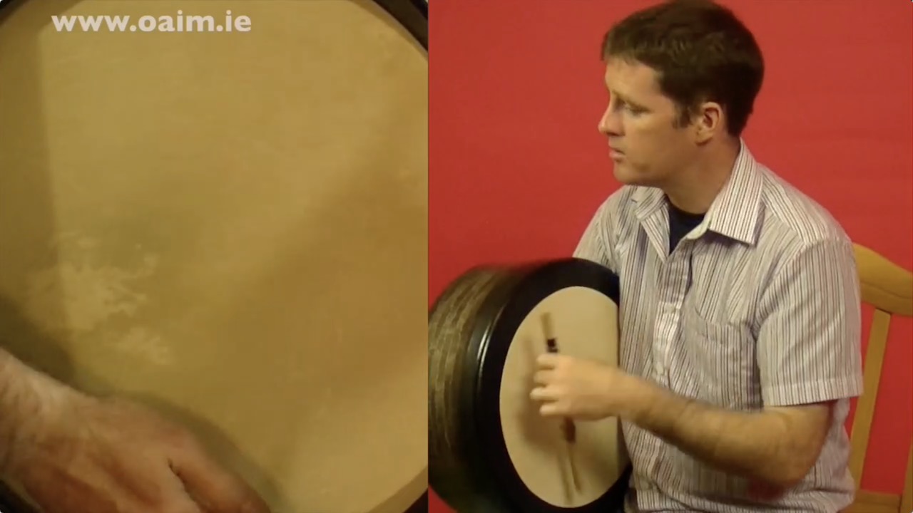 Learn How To Play Advanced Rhythms on Bodhran Fun Lessons Easy to Follow
