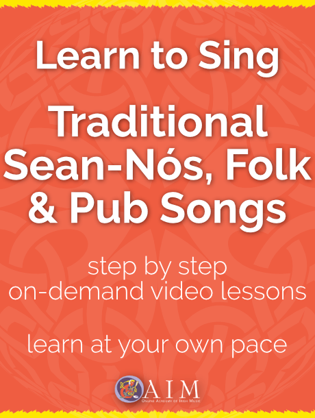 Irish folk traditional song lessons