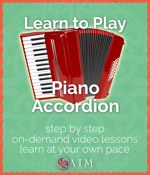 Irish piano accordion lessons online