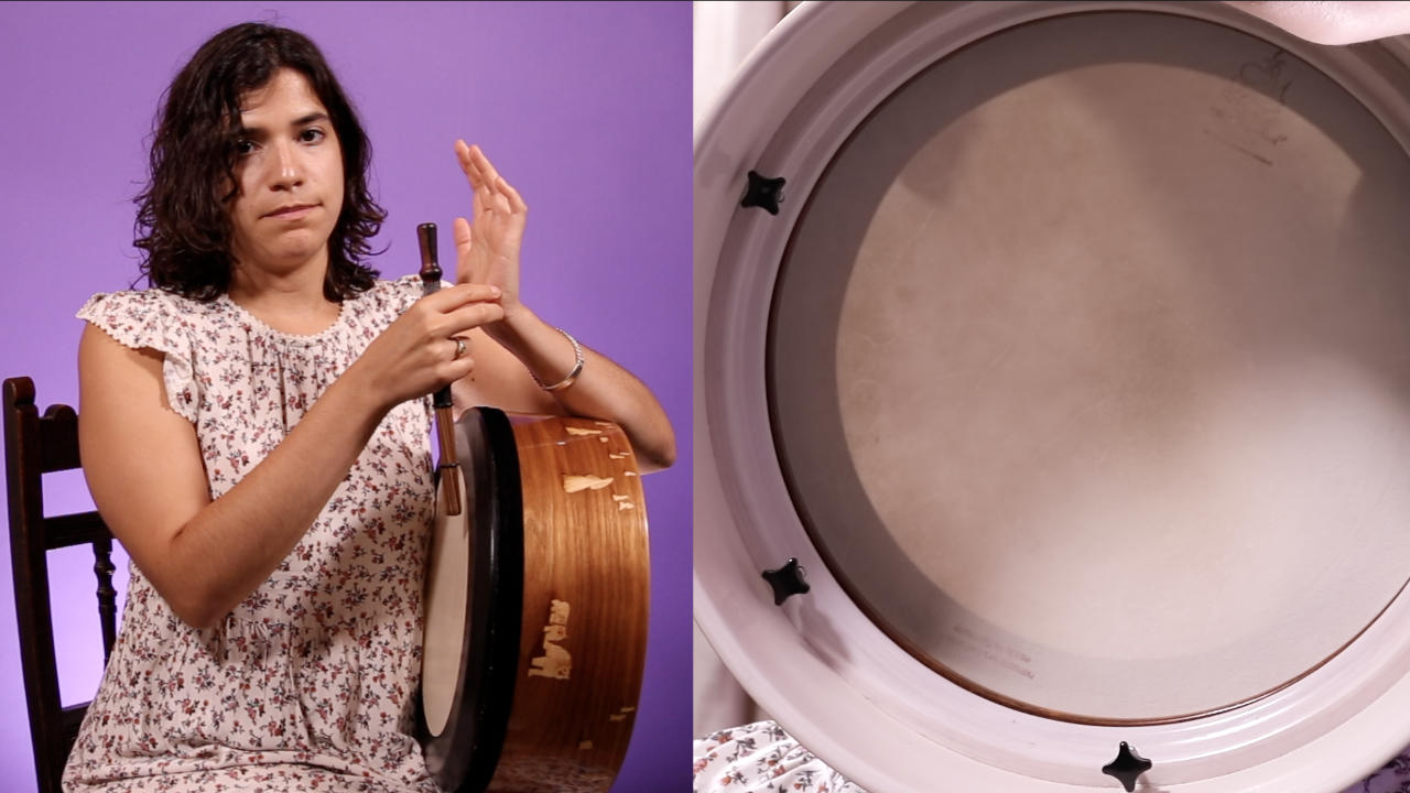 Bodhran for Beginners FAST & EASY! Step by Step instruction