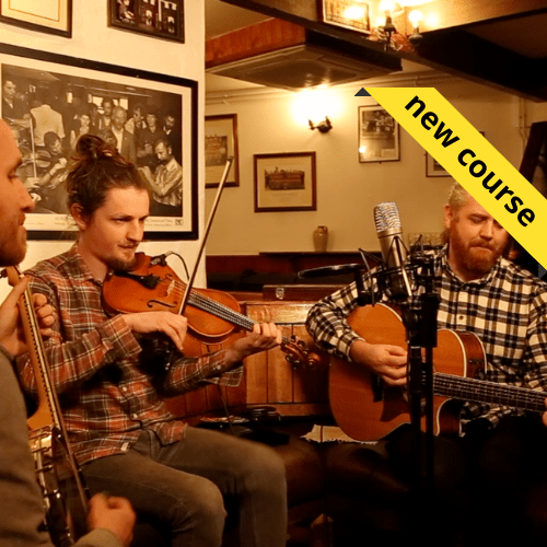 Enjoy a real Irish Pub Session from the comfort of your home here at OAIM